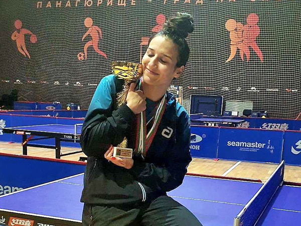 Мария Йовкова от СКТМ Комфорт спечели държавната титла по тенис на маса