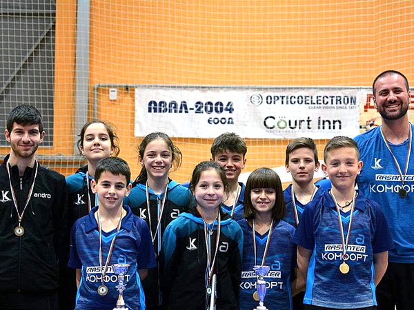 СКТМ Комфорт е държавен отборен шампион до 13 години
