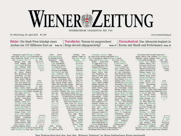 Спират от печат най-стария вестник в света