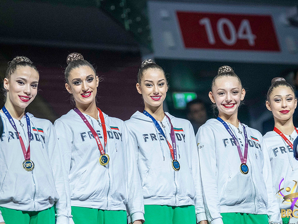 Ансамбълът на България стана европейски шампион по художествена гимнастика