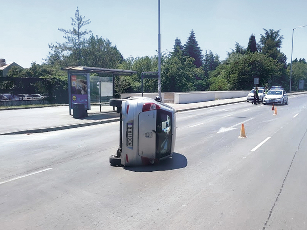 Катастрофа блокира трафика към курортите край Варна в събота