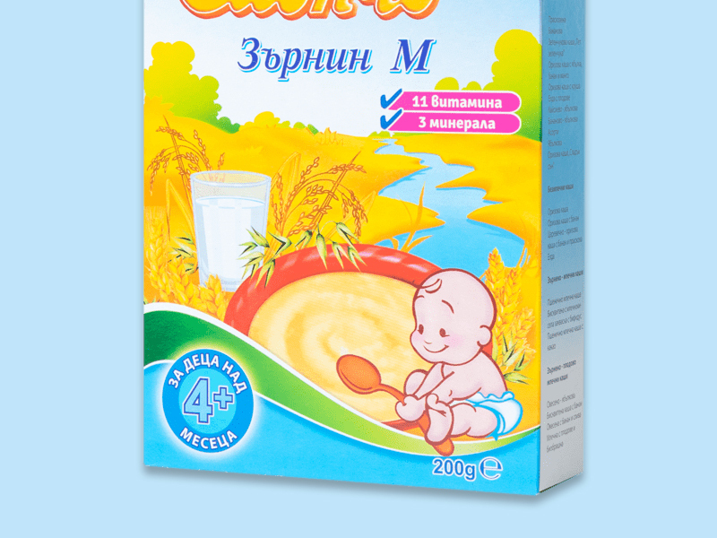 Бебешка каша с олово изтеглят от пазара