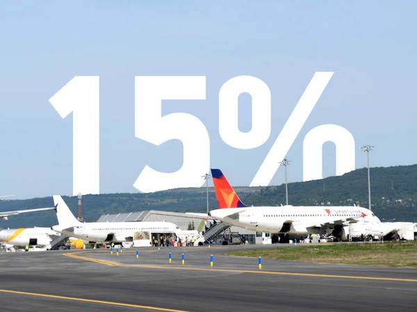 15% ръст на пътниците през юли отчита летище Варна