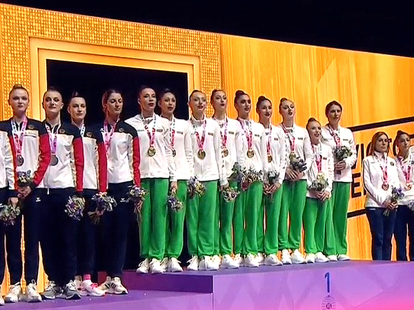 Българските грации спечелиха отборната титла на Световното по художествена гимнастика