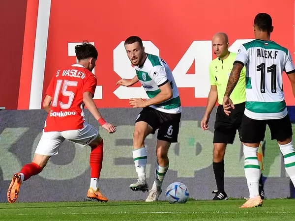 Черно море с реми при гостуването на ЦСКА 1948