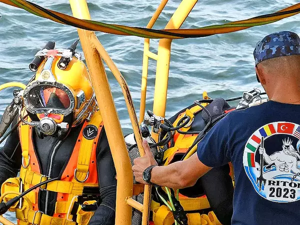 Водолазно международно учение беше организирано от ВМС