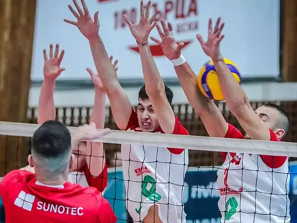 Черно море загуби от ЦСКА във волейболната супер лига при мъжете