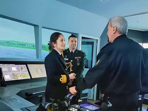 Първата жена контраадмирал в Турция посети ВВМУ "Н. Й. Вапцаров"