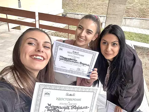 Отборът по медиация на Технически университет – Варна спечели две първи места в Национално състезание