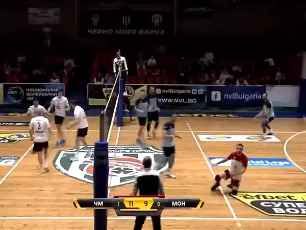 Волейболният Черно море загуби от Монтана