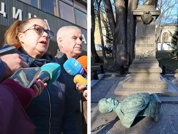Посегателството над паметника на граф Игнатиев във Варна е второ поред, проверяват алибито на предишния извършител
