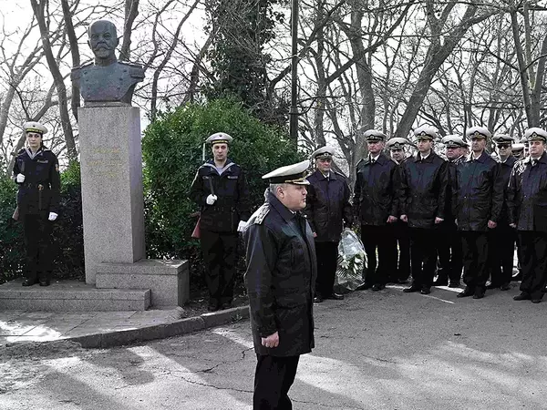 156 години от рождението на капитан І ранг Димитър Добрев отбелязаха във Варна