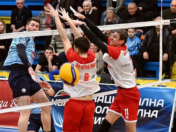 Волейболният Черно море загуби от Монтана като гост