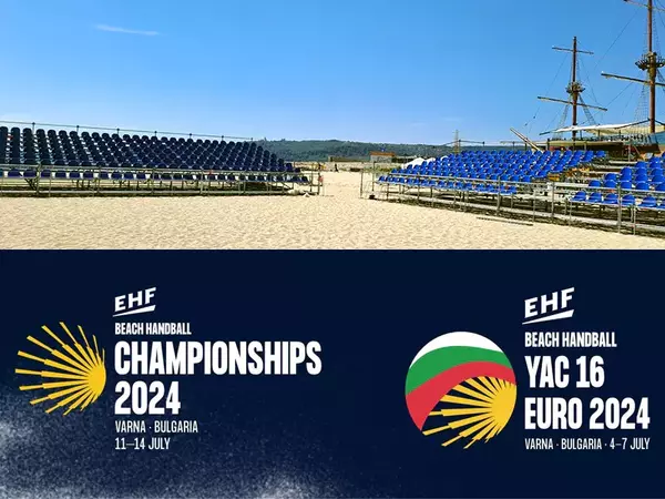 56 отбора от 20 държави ще участват в Европейските първенства по плажен хандбал във Варна