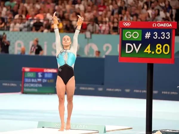 Гимнастичката ни Валентина Георгиева завоюва престижното 5-о място на Олимпиадата