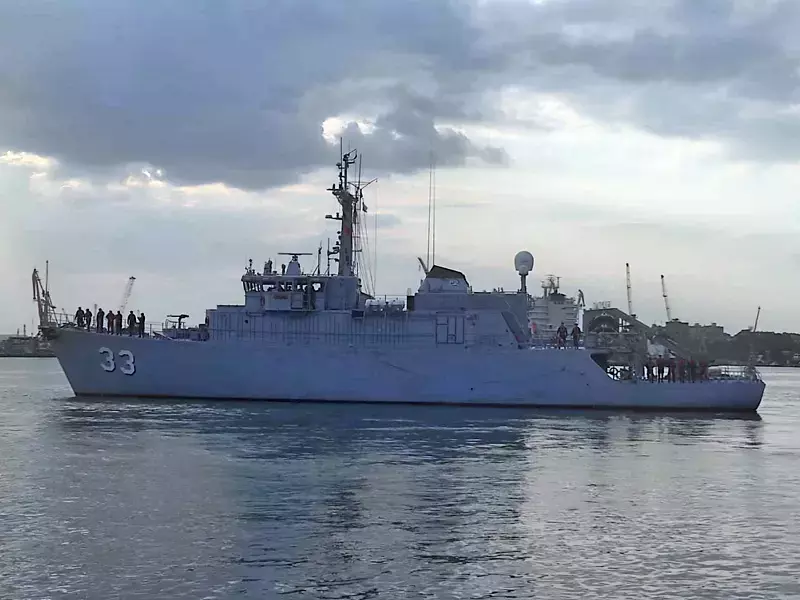 Излизат на море корабите от противоминната група (MCM Black Sea)