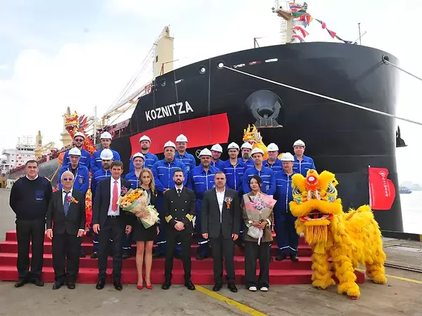 БМФ с нов кораб: Вдигнаха флага на "Козница"