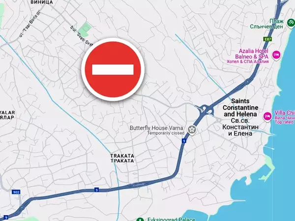 На 22 януари: Затварят пътната връзка между Варна и Св. Св. Константин и Елена