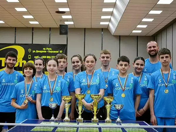 Тенисистите на СКТМ Комфорт шампиони на България до 15 години