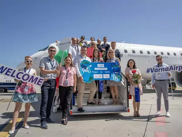 Възобновиха директните полети между Варна и Прага