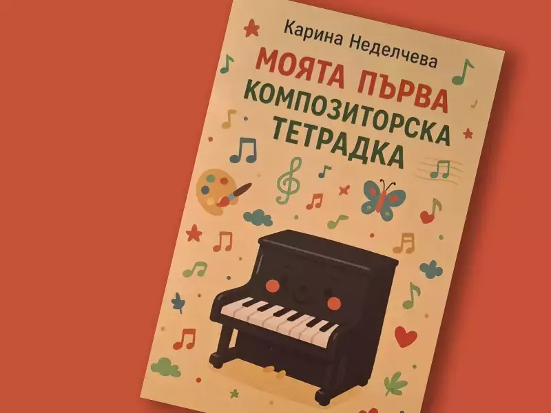 Варненска ученичка представи първата си композиторска тетрадка с оригинални произведения