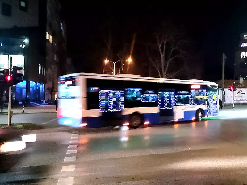 Градският транспорт във Варна ще е безплатен в новогодишната нощ