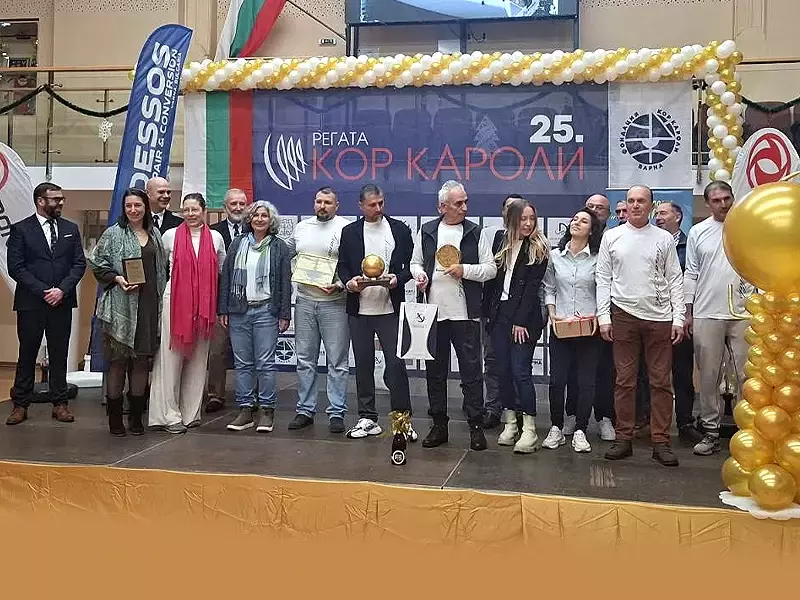 Шкиперът Чавдар Александров и екипажът на яхта "Ivana&Aleks" спечелиха "Кор Кароли – Златен глобус"