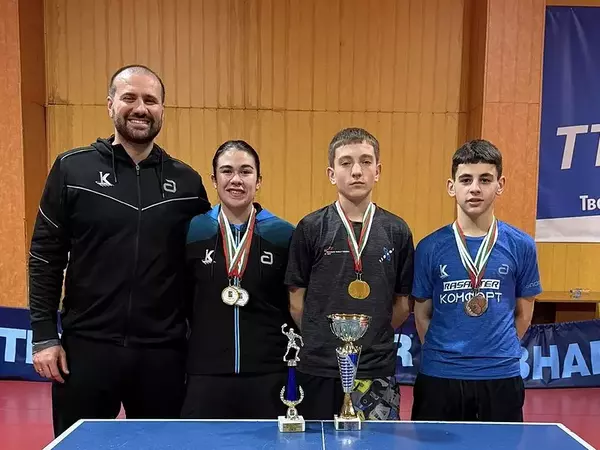 Виктория Персова стана шампионка в държавното по тенис на маса