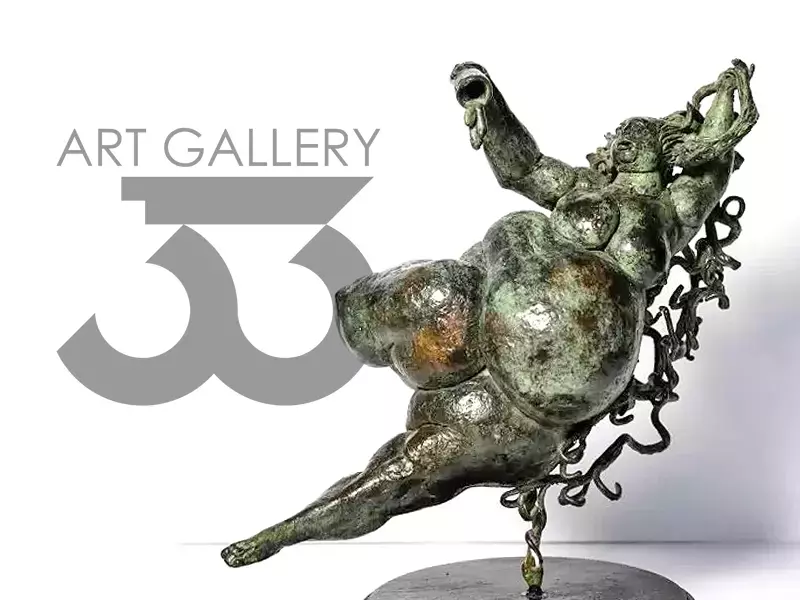 Галерия 33 представя скулптури на проф. Димитър Рашков