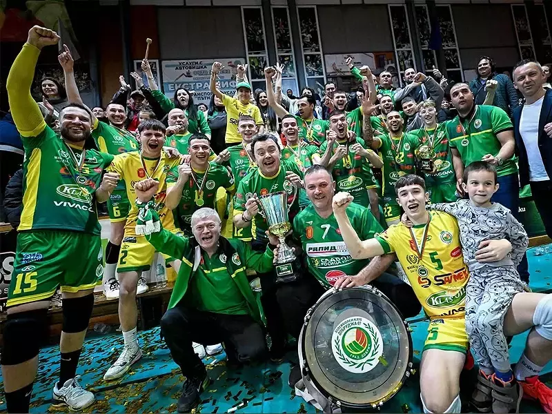 Добруджа стана шампион във Висшата лига по волейбол