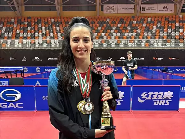 Мария Йовкова отново е шампионка на България в тениса на маса