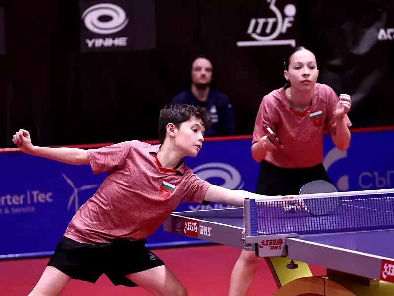 Силно представяне на варненски тенисисти при смесените двойки на WTT Youth Contender Panagyurishte 2026