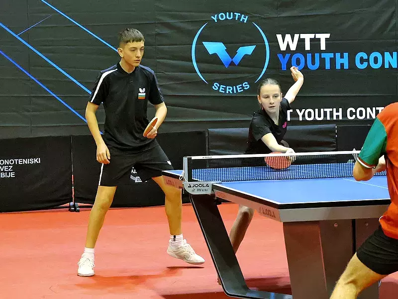 Варненска двойка със сребро от международен турнир по тенис на маса в Сърбия