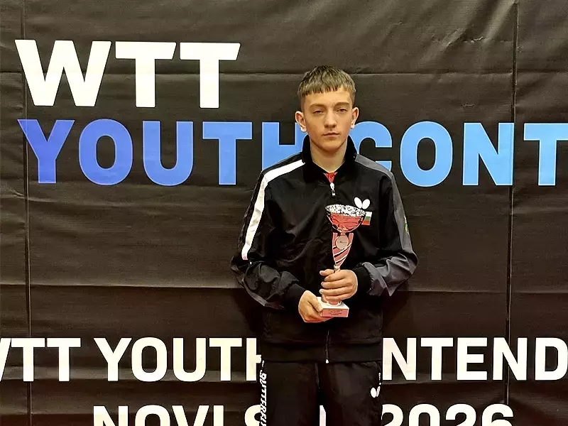 Мирослав Шмидт триумфира с титлата на WTT Youth Contender Novi Sad