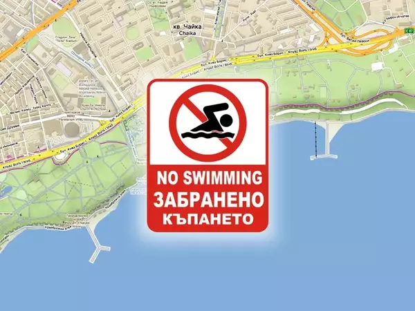 РЗИ-Варна предупреди: Водата на Офицерския плаж не отговаря на стандартите